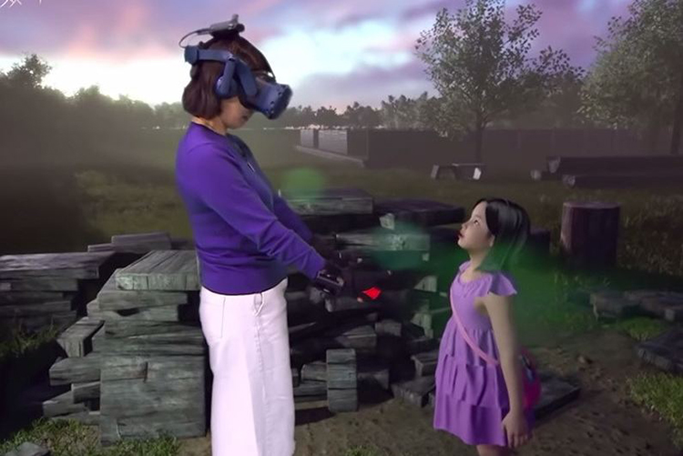 Realidad virtual ‘resucita’ a una niña de 7 años para que su madre pueda reencontrarse con ella