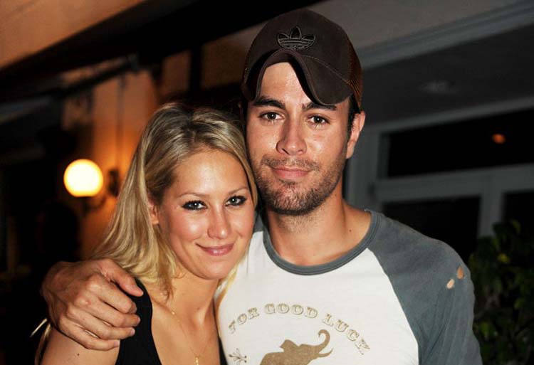 Enrique Iglesias y Anna Kournikova ya son padres por tercera vez