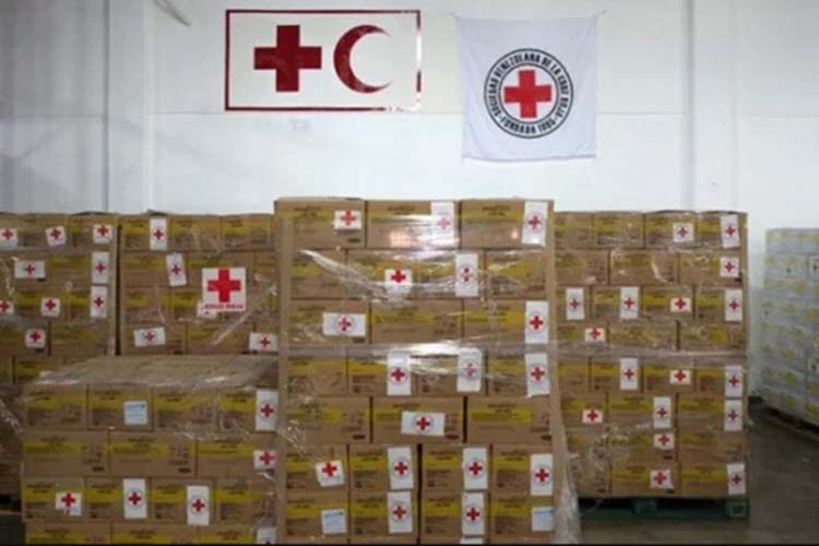 Cruz Roja venezolana recibió 42 toneladas de medicamentos en insumos