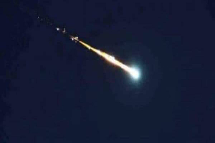 Meteorito fue visualizado en el cielo de México