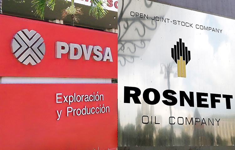 EEUU anuncia sanciones contra empresa petrolera rusa Rosneft por negociar con Maduro