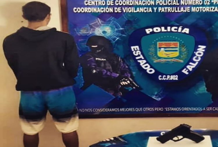 Policía detiene a «Jesusíto» con un arma de fuego