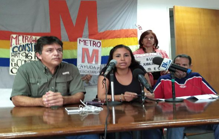 Trabajadores del Metro de Caracas rechazan aumento del boleto para ingresar al sistema