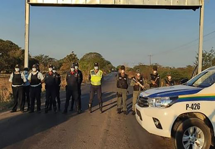 Hacen efectivo el cierre de frontera entre Falcón y Zulia