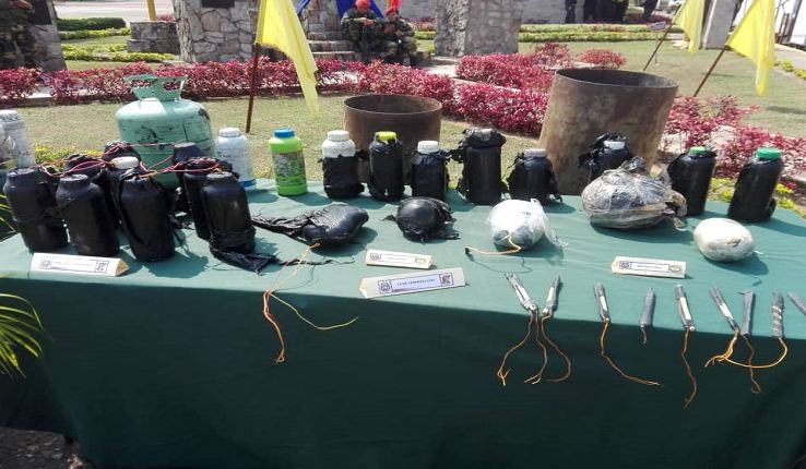 Incautan 650 kilos de explosivos en frontera colombo-venezolana