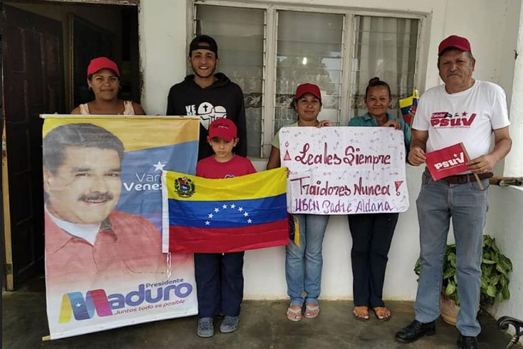 Falconianos expresan su apoyo y lealtad a Nicolás Maduro