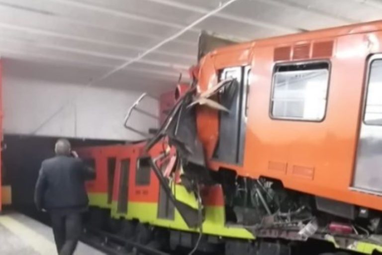 Al menos un muerto y decenas de heridos deja choque de trenes en Metro de Ciudad de México