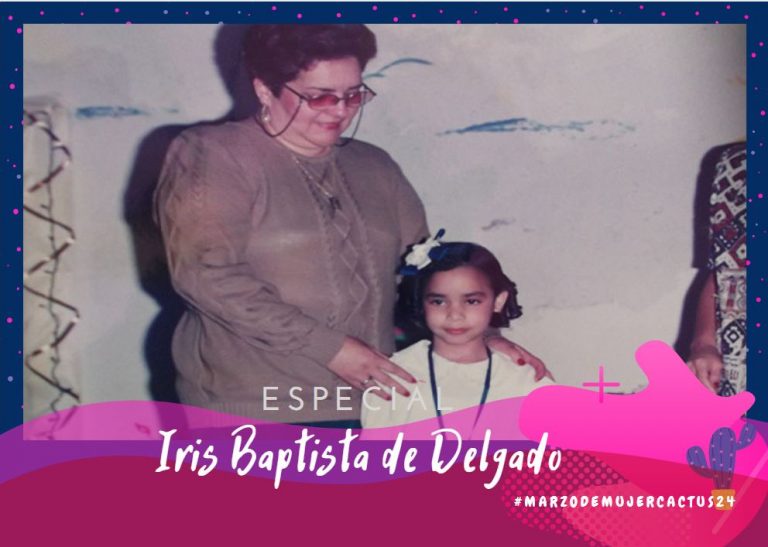 Iris Baptista de Delgado moldó mentes y reforzó corazones con buenas enseñanzas