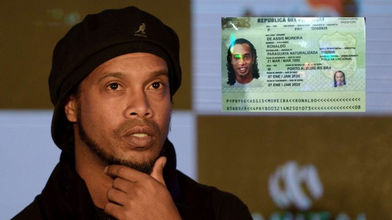 Ponen bajo custodia policial a Ronaldinho en Paraguay