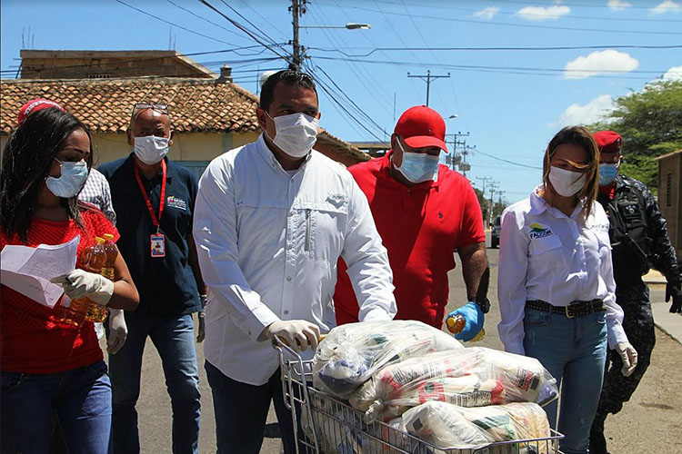 Gobierno garantiza acceso a alimentos durante cuarentena social en Falcón