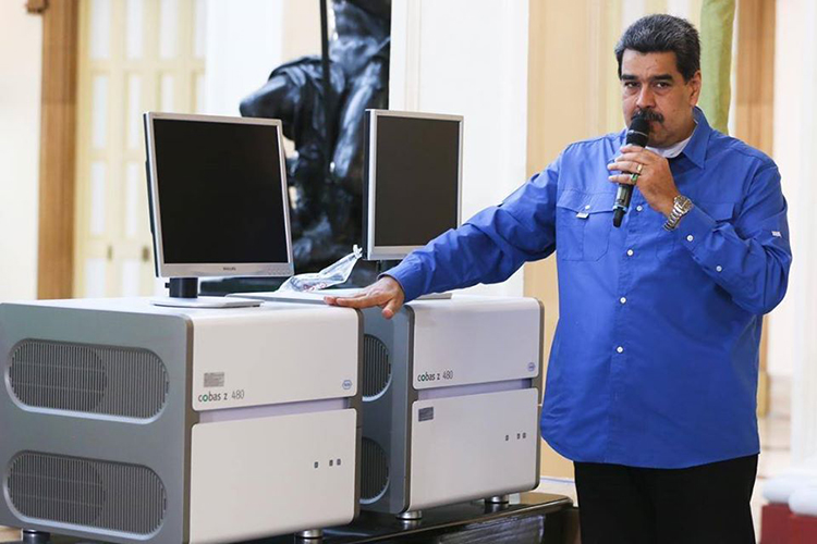 Duque rechaza máquinas para diagnóstico del COVID-19 donadas por Maduro