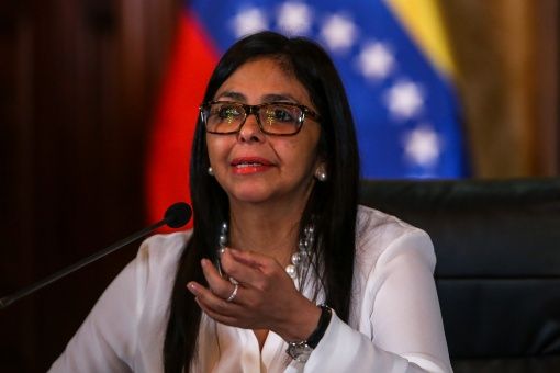 Delcy Rodriguez anuncia dos nuevos casos de Covid-19 en Venezuela