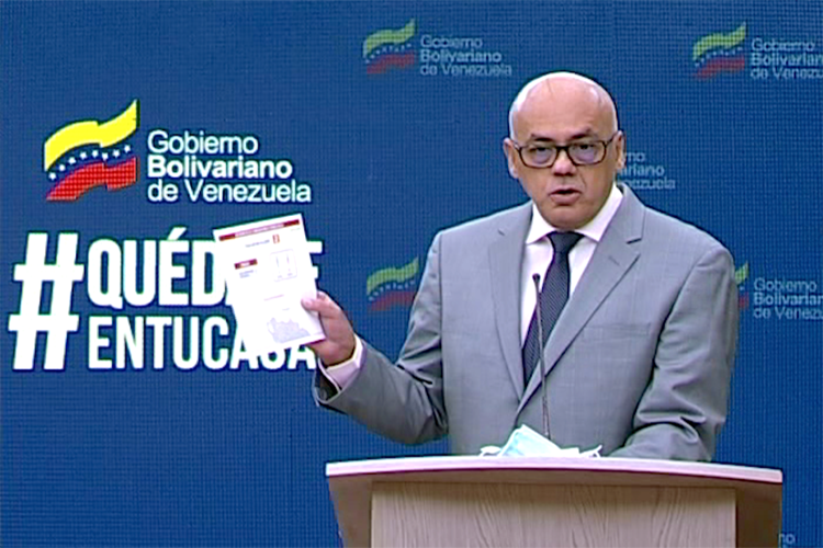 Rodríguez: En las últimas 24 horas se confirmaron dos nuevos casos del COVID-19 en el país