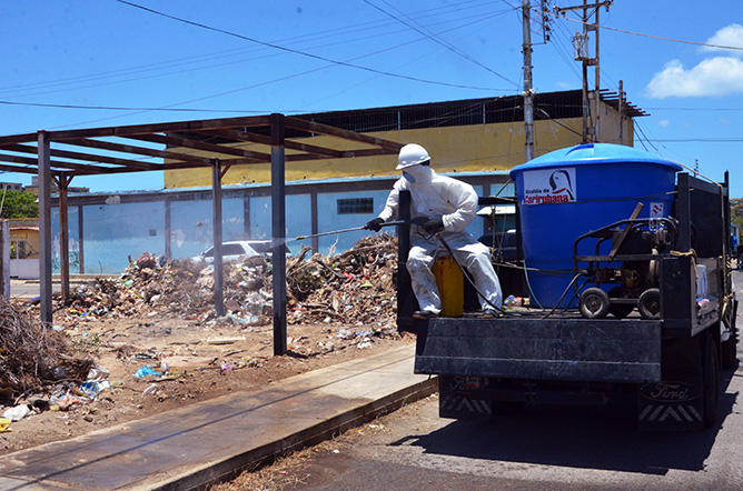 Inicia jornada de Misión Venezuela Bella para limpieza y desinfección de espacios de Punto Fijo