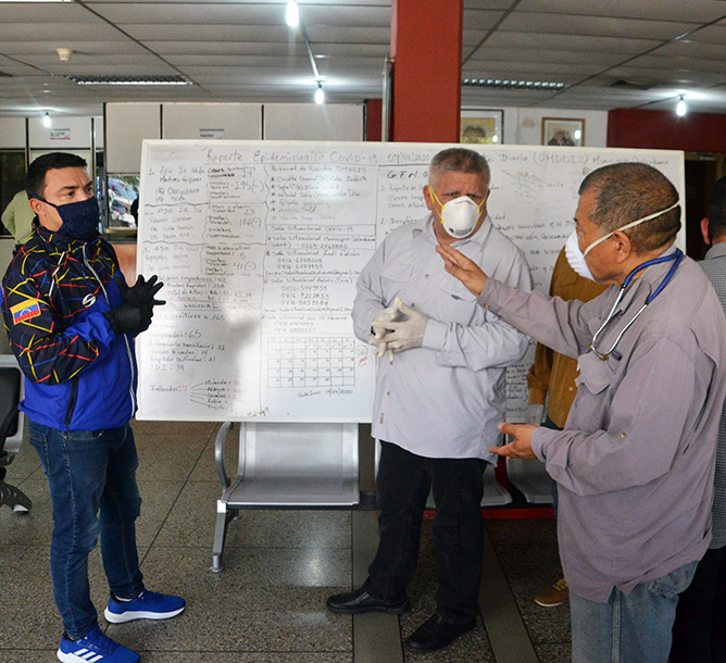 La sala situacional COVID-19 sigue en tiempo real cumplimiento de cuarentena de Carirubana