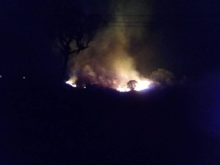 Siguen las llamas: Incendio de gran magnitud se registró en Trujillo