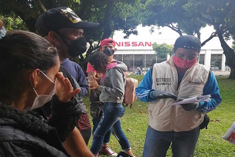 Venezolanos en Pereira, Colombia solicitan buses para retornar al país