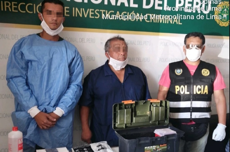 Preso venezolano y peruano por vender pruebas de COVID19 en las calles de Perú