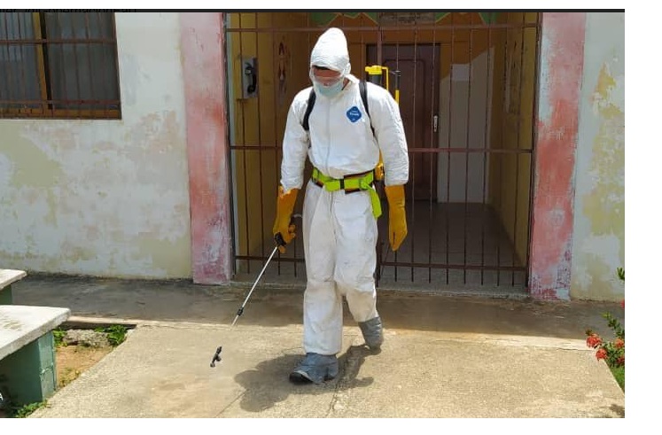 Plan Nacional de Desinfección ha atendido 626 áreas en Falcón