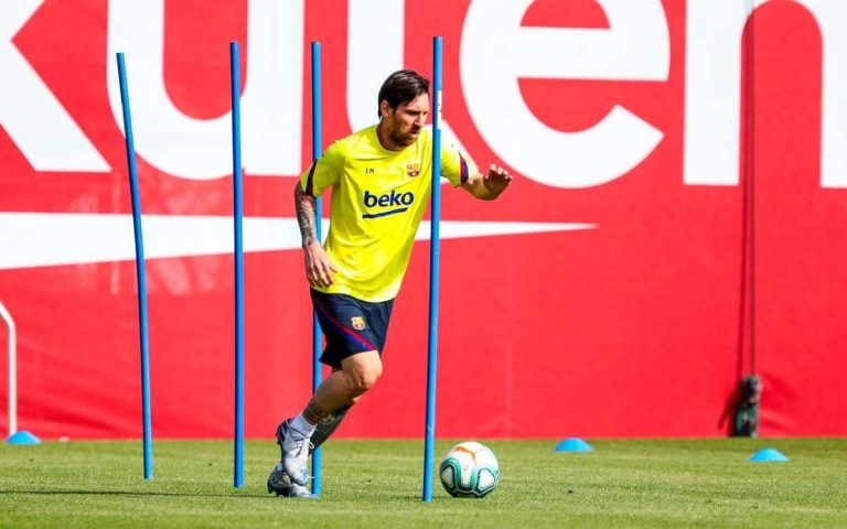 Barcelona vuelve a los entrenamientos tras dos meses de inactividad