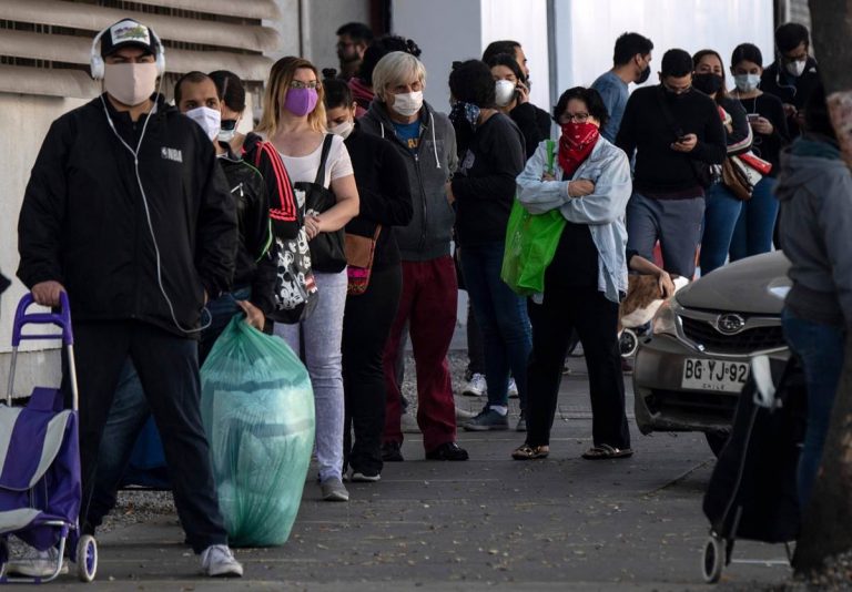 Chile registra más de 53.000 casos de coronavirus