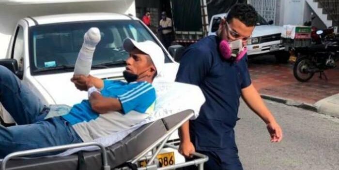 Venezolano piropeó a una mujer en Colombia y lo atacaron a machetazos