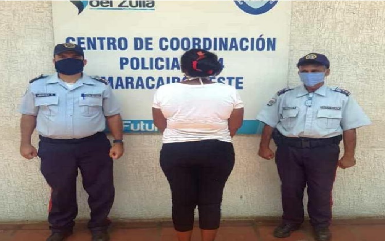 En Maracaibo: Capturada por  torturar y maltratar a su hijo de año y medio