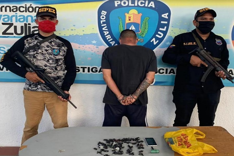Policía capturó a microtraficante de drogas en Maracaibo 