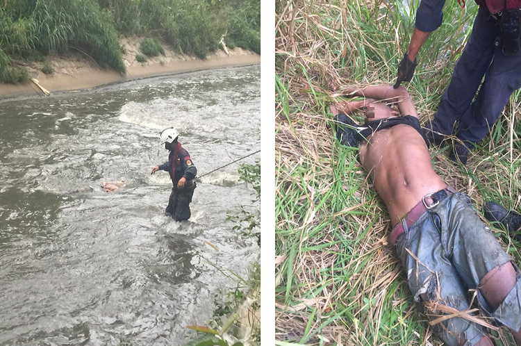 Localizan cadáver en el Río Guaire