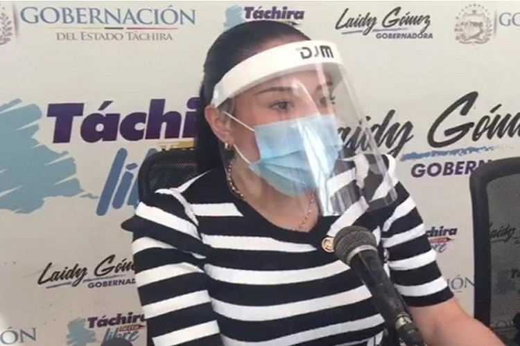 Laidy Gómez pide habilitar otro hospital centinela en Táchira por repunte de COVID-19