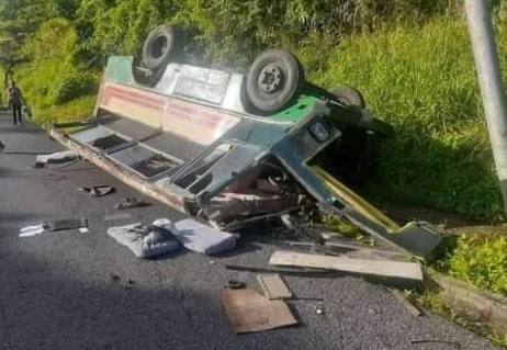 25 heridos en accidente de tránsito en Sucre