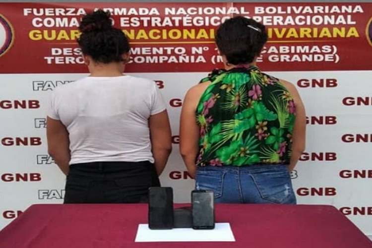 Atrapan a dos mujeres vinculadas con la banda de “El Cagón” en el estado Zulia