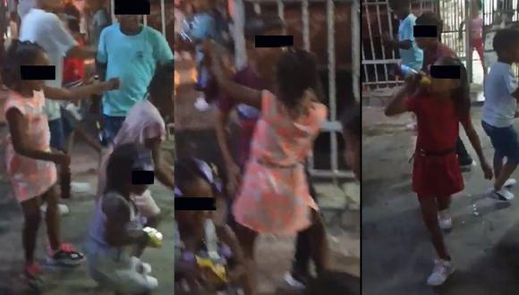 Niños consumiendo alcohol durante una fiesta en Cartagena genera indignación