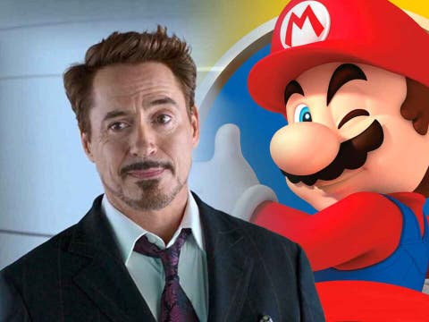 Robert Downey Jr podría ser Súper Mario Bros, la película