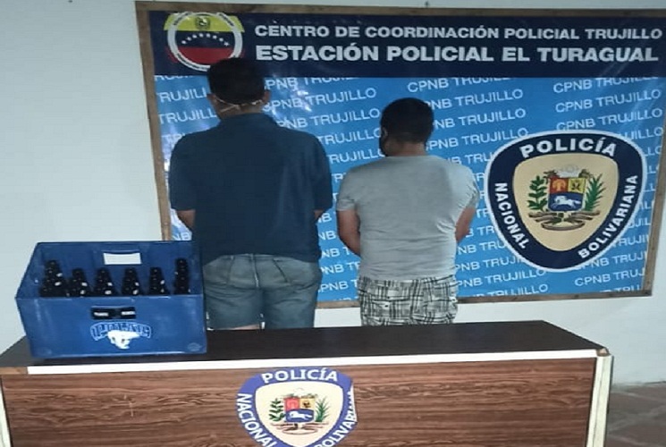 Semana radical: detenidos dos hombres por incumplimiento de decreto en Trujillo