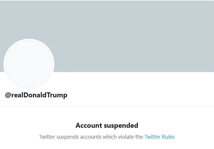 Twitter bloquea la cuenta de Donald Trump permanentemente