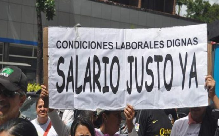 Trabajadores Públicos exigen un ajuste salarial de $210