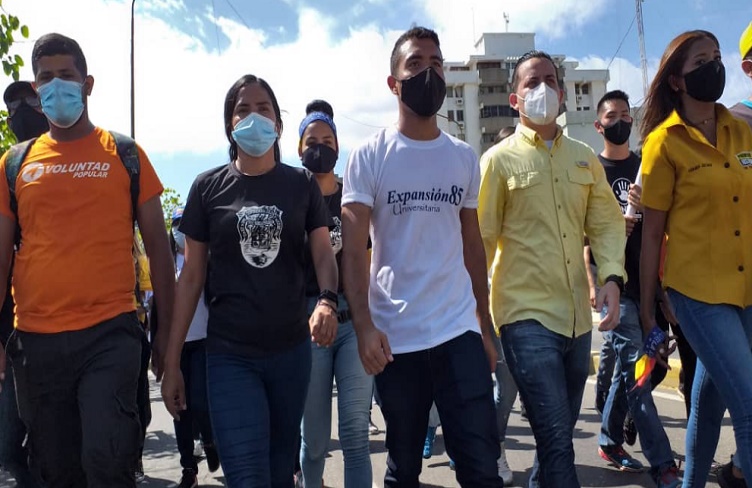 Movimiento estudiantil se hizo sentir en las calles de Maracaibo en el Día de la Juventud