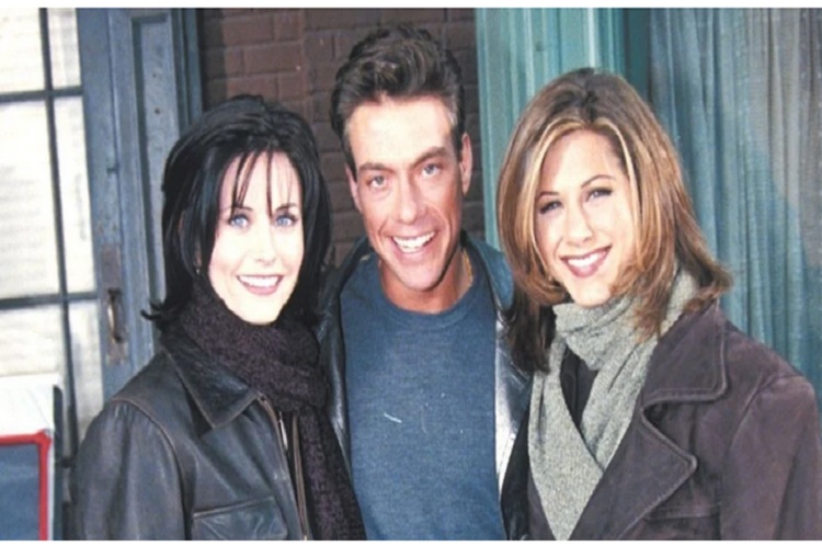 Jennifer Aniston y Courteney Cox tuvieron dificultades para trabajar con Jean-Claude Van Damme en Friends