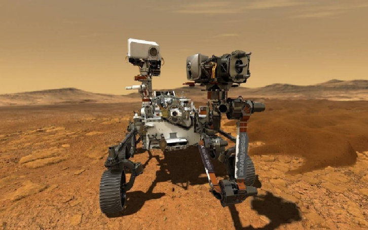 Robot Perseverance envía las primeras imágenes de Marte