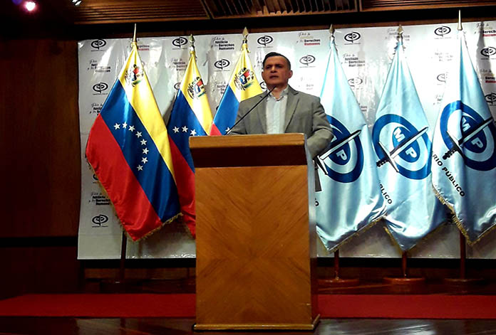 Tarek William Saab saluda visita de fiscal de la CPI Karim Khan a Venezuela