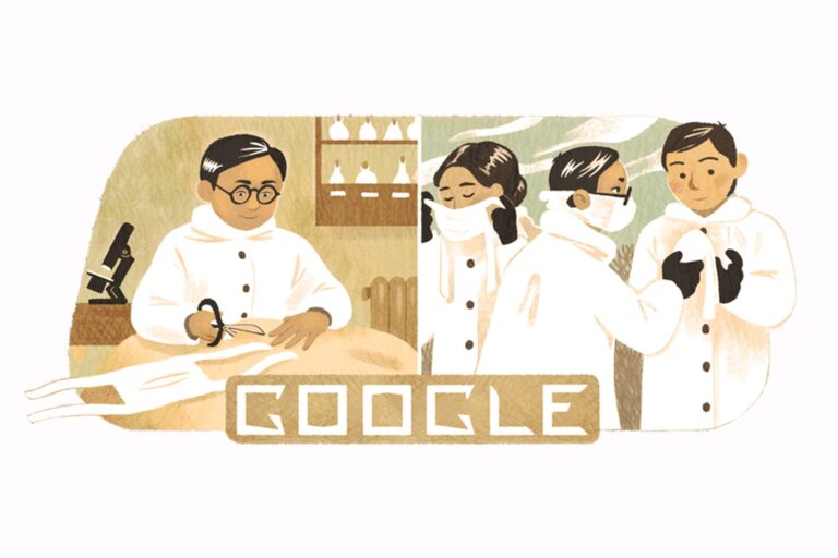 Google rinde homenaje con u doodle al Dr. Wu Lien-teh, precursor de la mascarilla N95