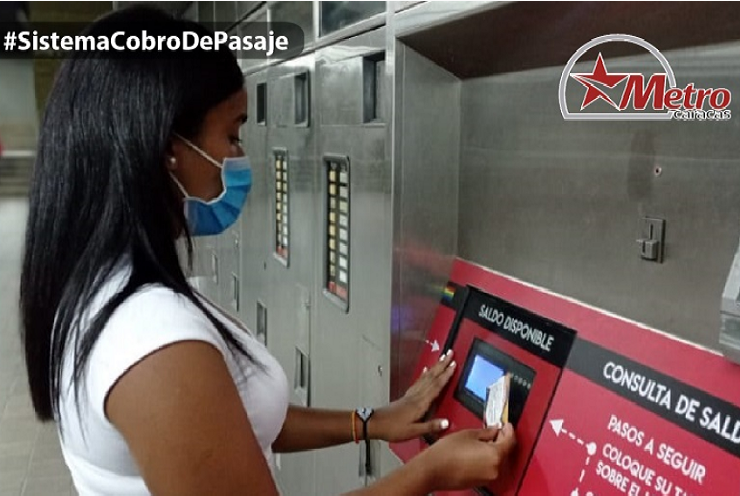 El Metro de Caracas inició este 1 de marzo la venta y uso de la tarjeta de cobro electrónico