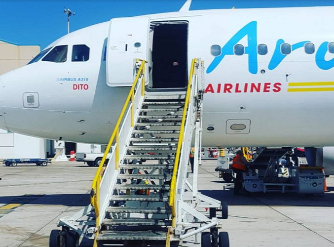 Aruba suspende todos los vuelos a Venezuela hasta el 10 de junio