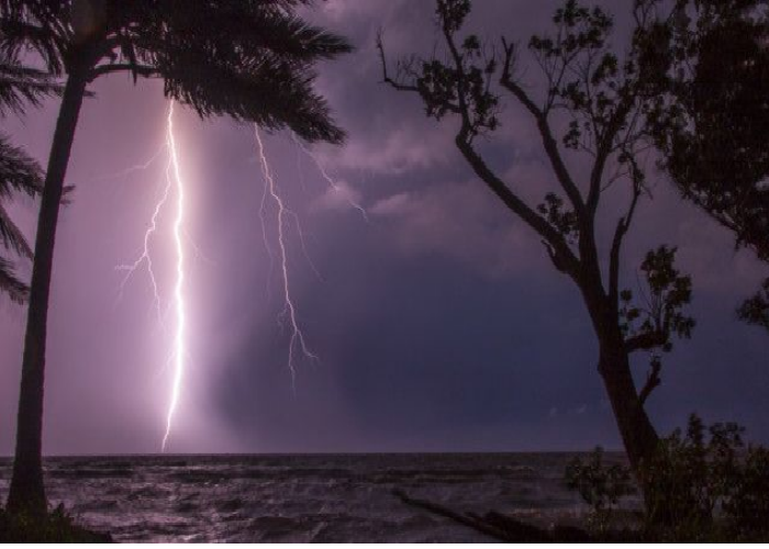 Piloto fotografió al Relámpago del Catatumbo a 35.000 pies de altura