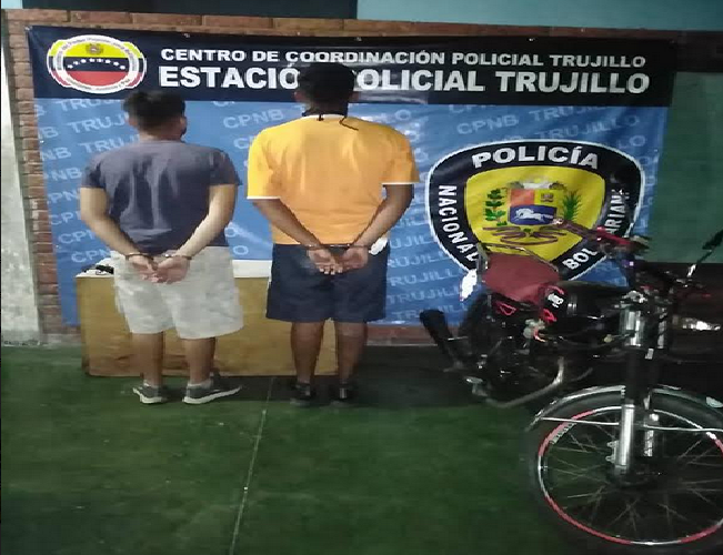 PNB detiene a  cuatro sujetos por distintos delitos en Trujillo
