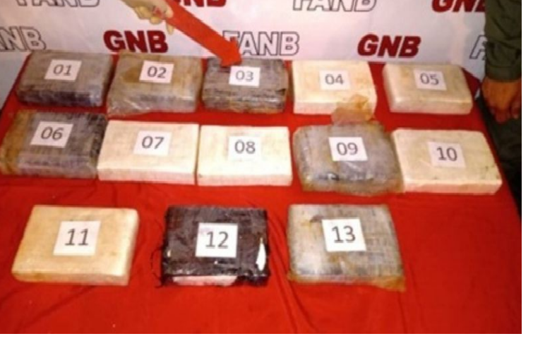 Cuatro detenidos por transportar 13 panelas de cocaína