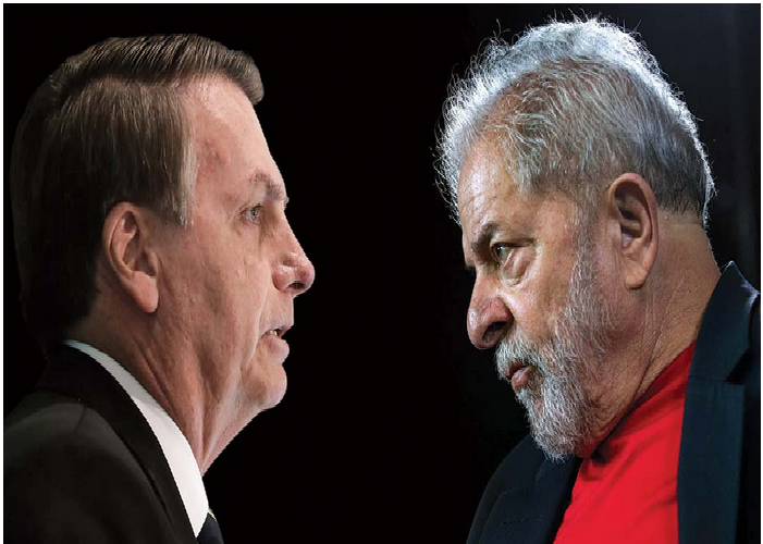 Bolsonaro se enfrenta a un fuerte retorno de Lula