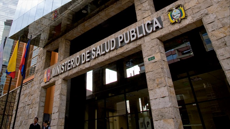 Allanan la sede del Ministerio de Salud de Ecuador