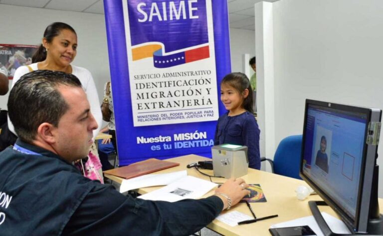 Saime suspende cedulación y atención al público hasta el 4 de abril